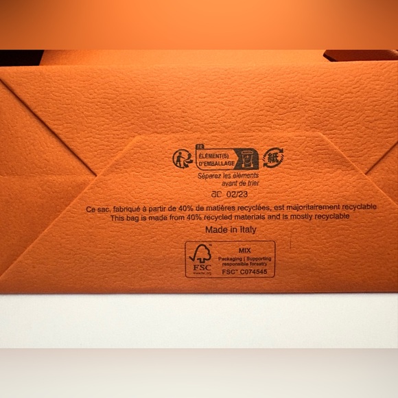 Authentic Hermès Black Leather Braided Palladium Hook Bracelet - Full Set - Picture 11 of 11